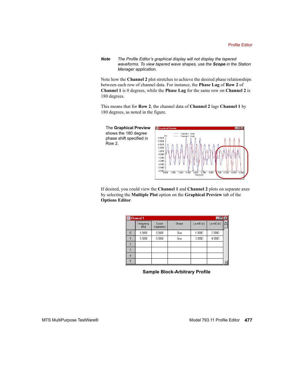 MTS Series 793 Application User Manual | Page 477 / 576