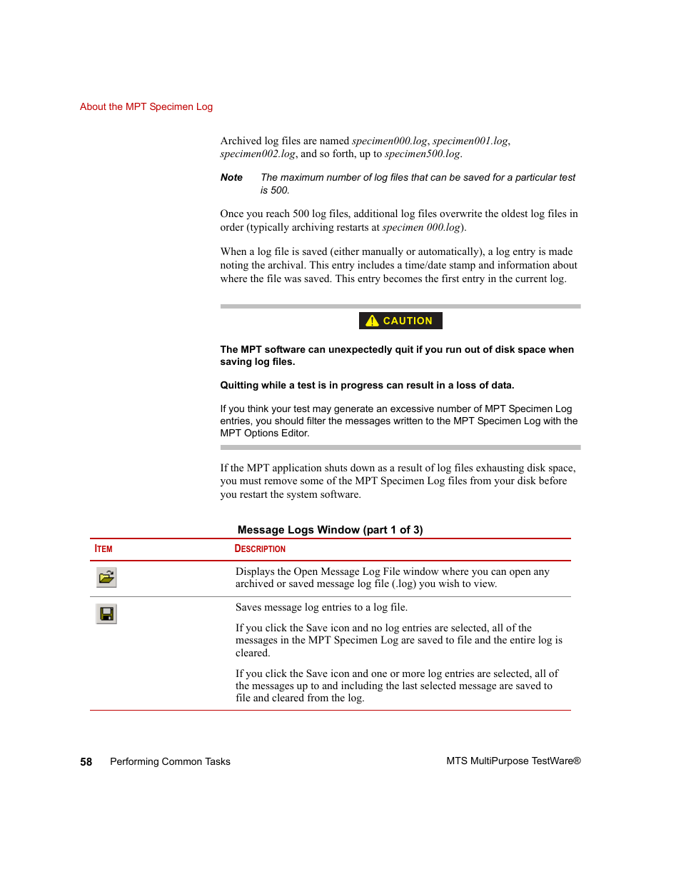 MTS Series 793 Application User Manual | Page 58 / 576