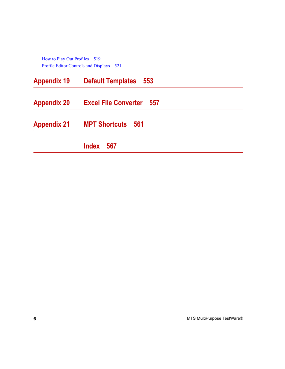 MTS Series 793 Application User Manual | Page 6 / 576