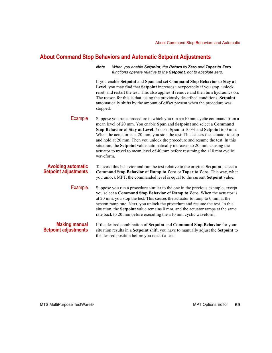 MTS Series 793 Application User Manual | Page 69 / 576