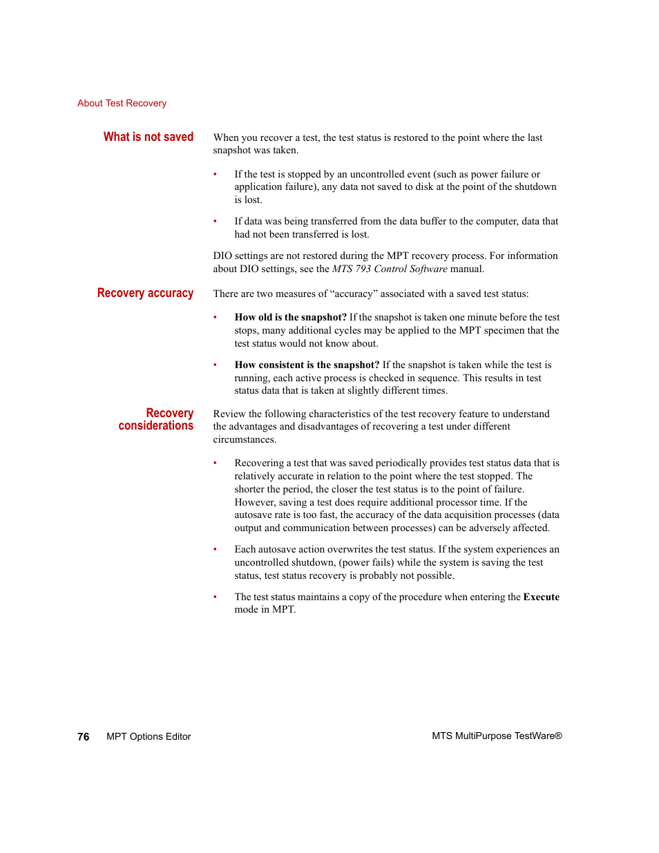 MTS Series 793 Application User Manual | Page 76 / 576