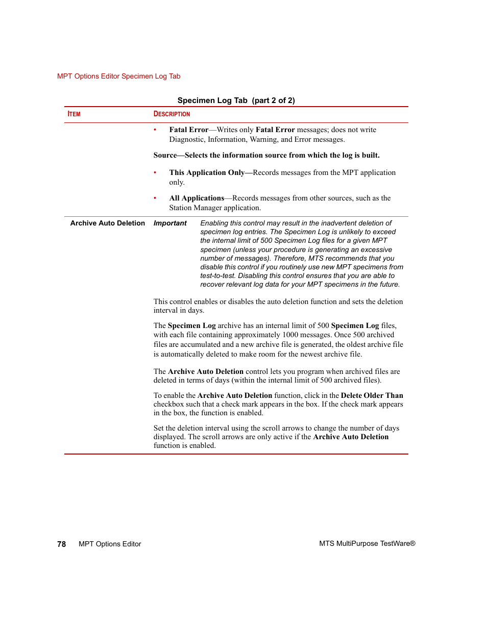 MTS Series 793 Application User Manual | Page 78 / 576