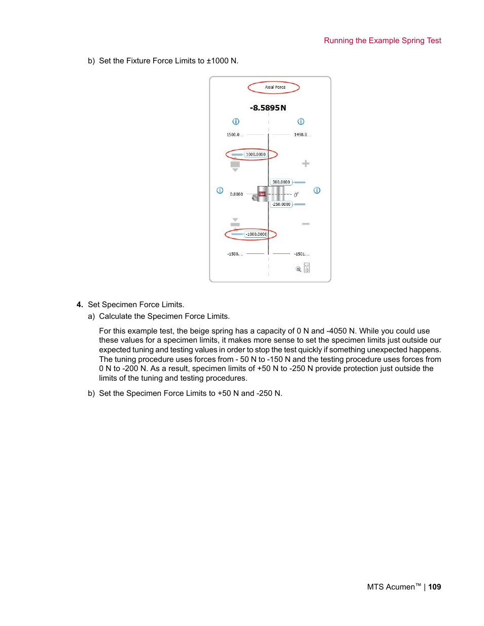 MTS Acumen User Manual | Page 109 / 208