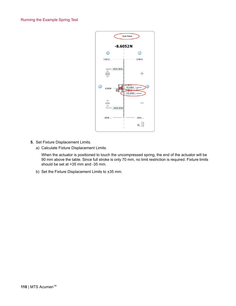 MTS Acumen User Manual | Page 110 / 208