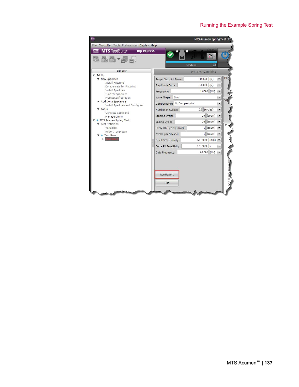 MTS Acumen User Manual | Page 137 / 208
