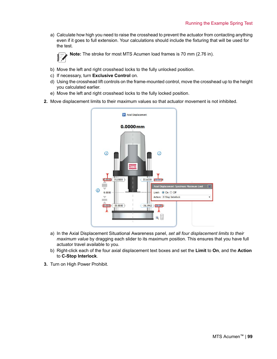 MTS Acumen User Manual | Page 99 / 208