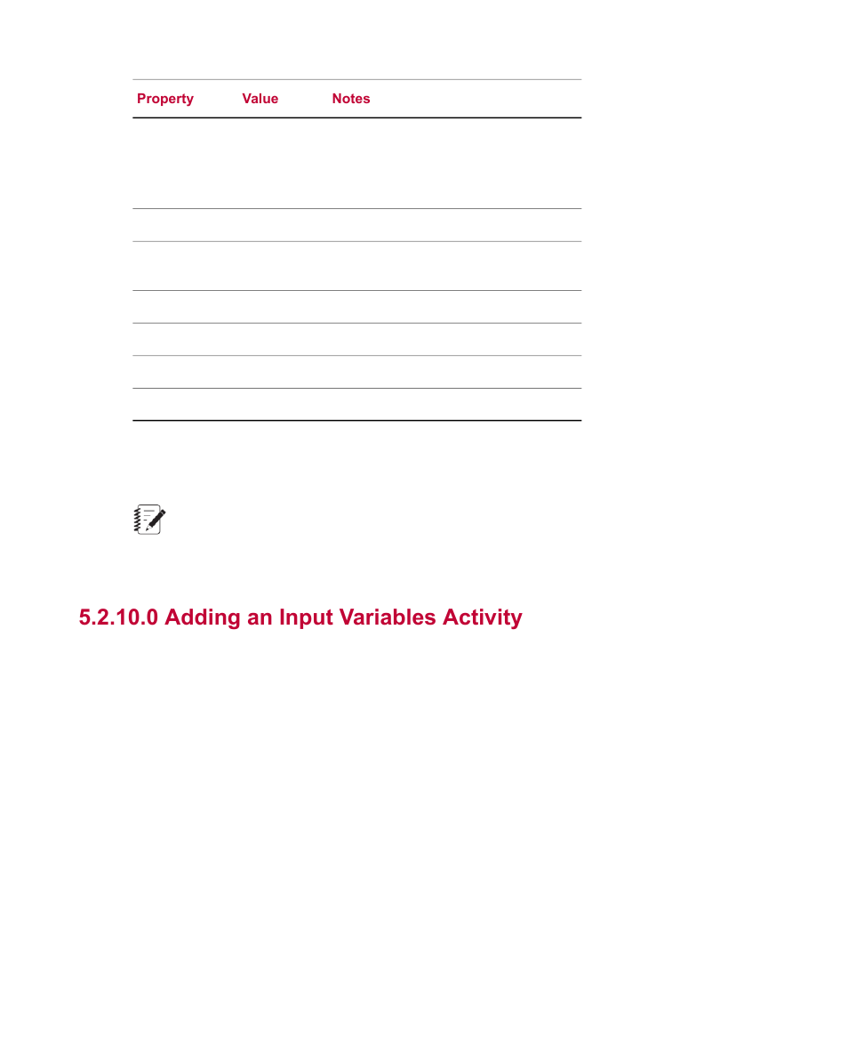 0 adding an input variables activity | MTS Multipurpose Elite User Manual | Page 52 / 112