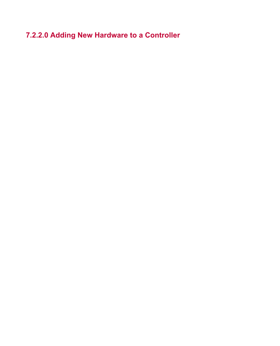 0 adding new hardware to a controller | MTS Multipurpose Elite User Manual | Page 86 / 112