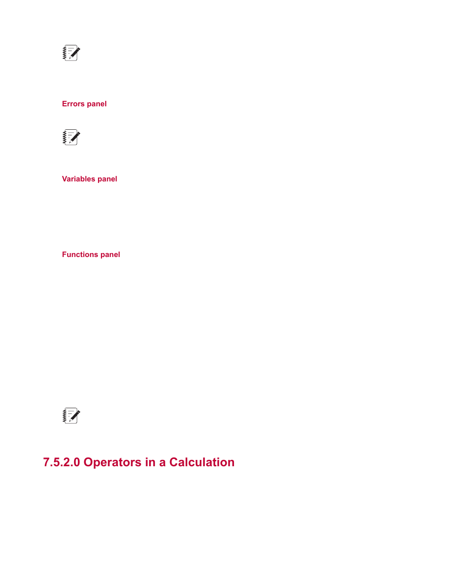 0 operators in a calculation | MTS Fatigue Analyzer User Manual | Page 83 / 106