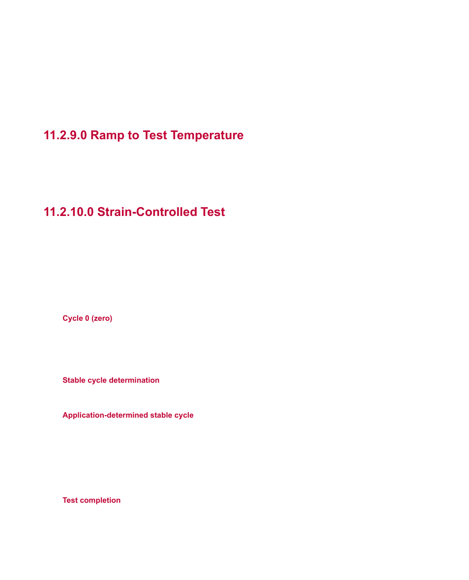 0 ramp to test temperature, 0 strain-controlled test | MTS Fatigue Template User Manual | Page 110 / 122