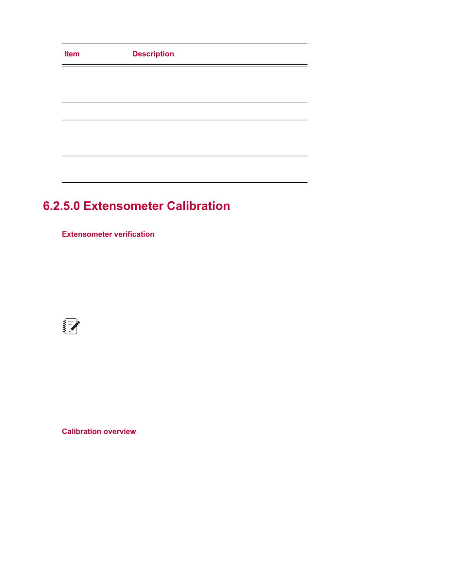 0 extensometer calibration | MTS Fatigue Template User Manual | Page 44 / 122