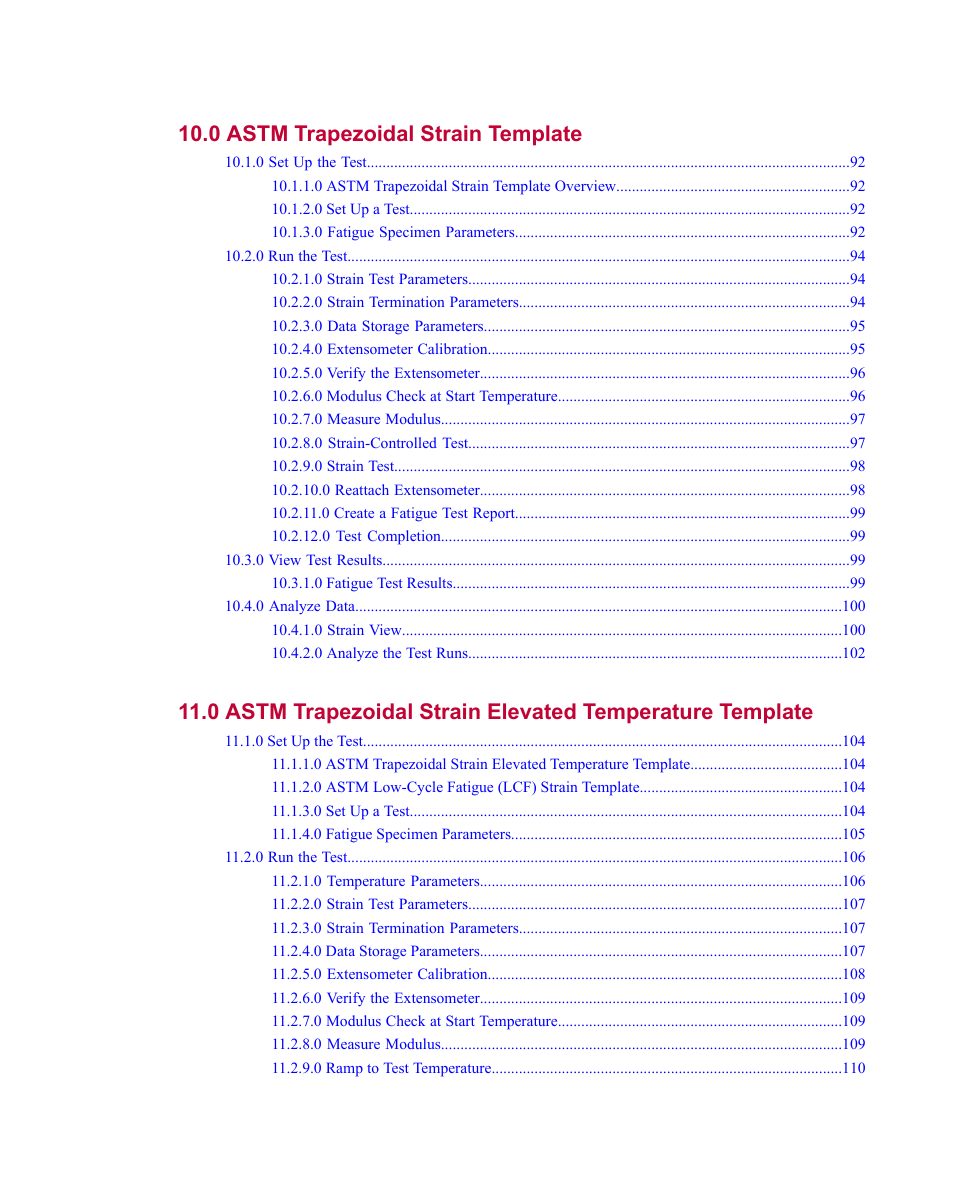0 astm trapezoidal strain template 91 | MTS Fatigue Template User Manual | Page 7 / 122