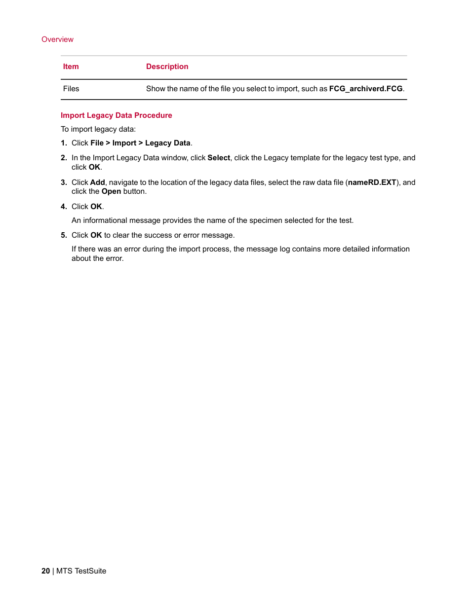 MTS Fracture Template User Manual | Page 20 / 92