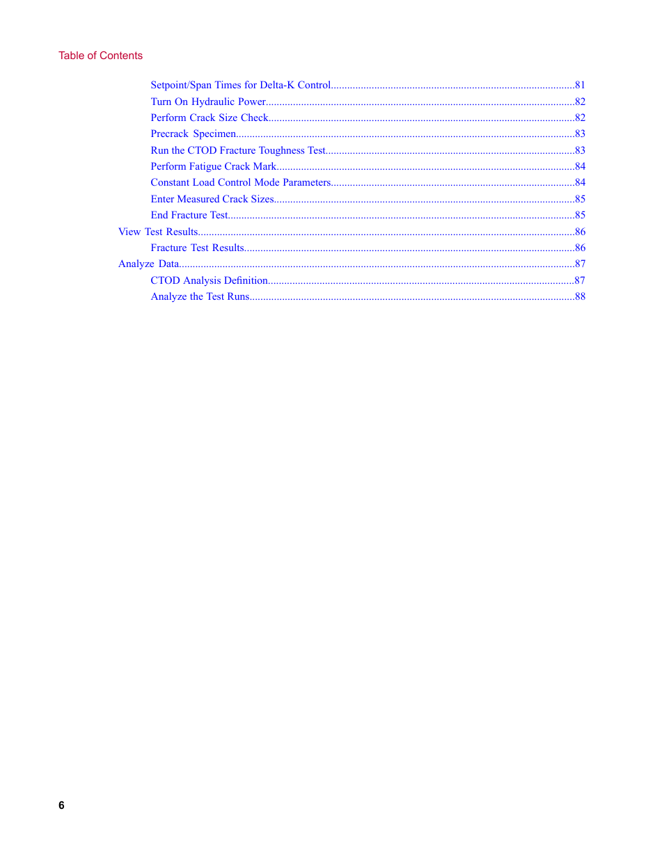 MTS Fracture Template User Manual | Page 6 / 92