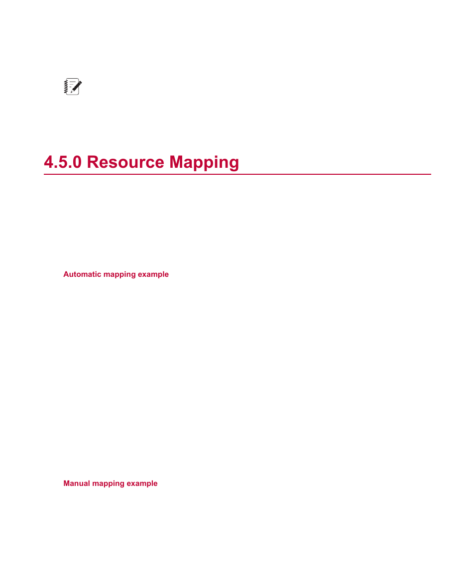0 resource mapping, Resource mapping | MTS Multipurpose Elite Test User Manual | Page 33 / 130