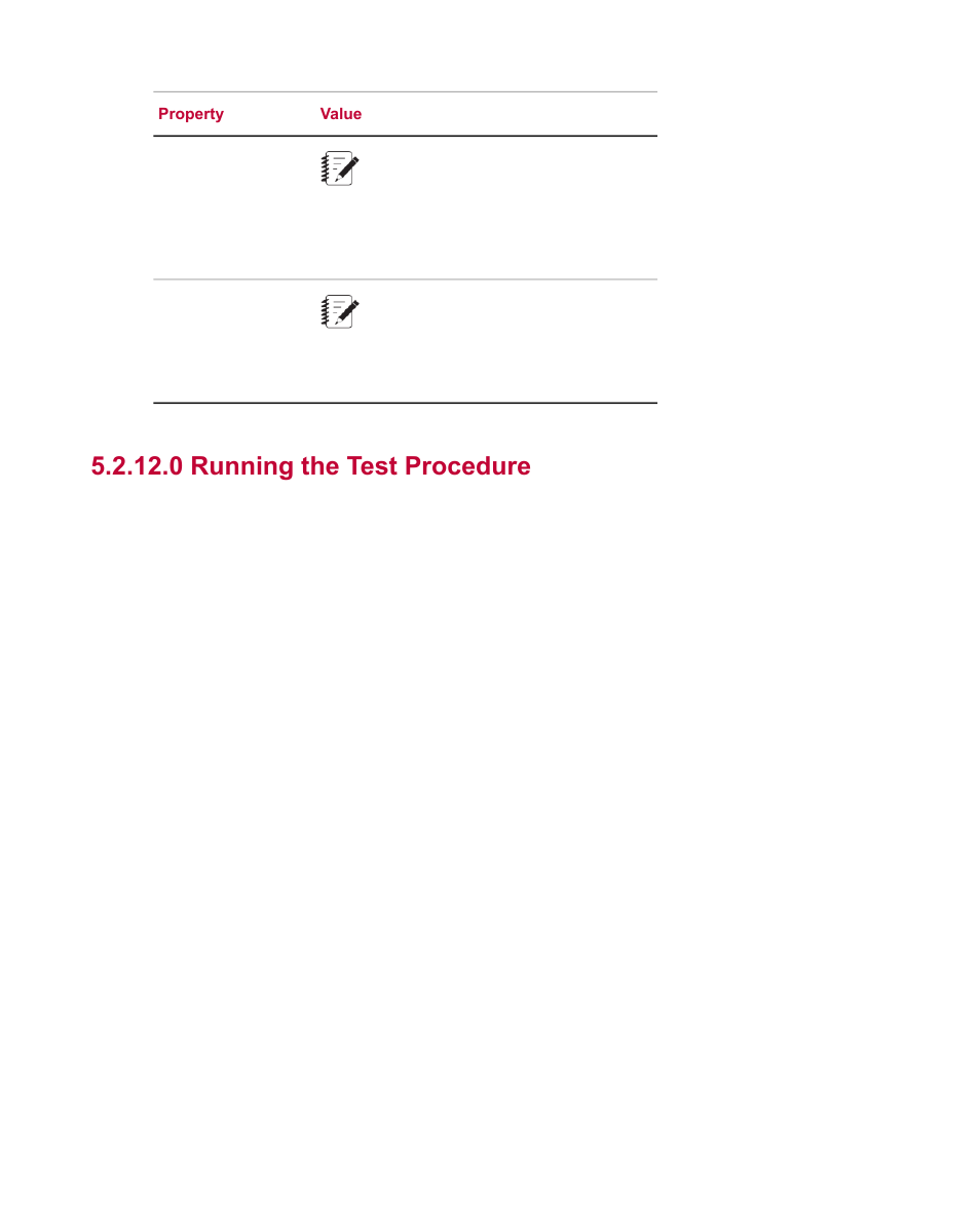 0 running the test procedure | MTS Multipurpose Elite Test User Manual | Page 54 / 130