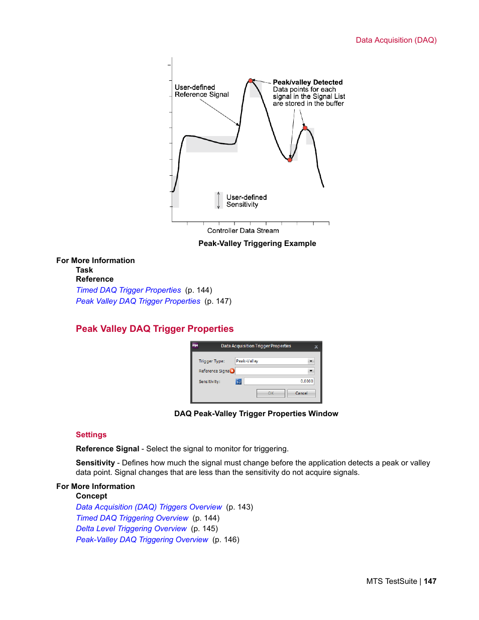 Peak valley daq trigger properties | MTS Multipurpose Elite User Manual | Page 147 / 662