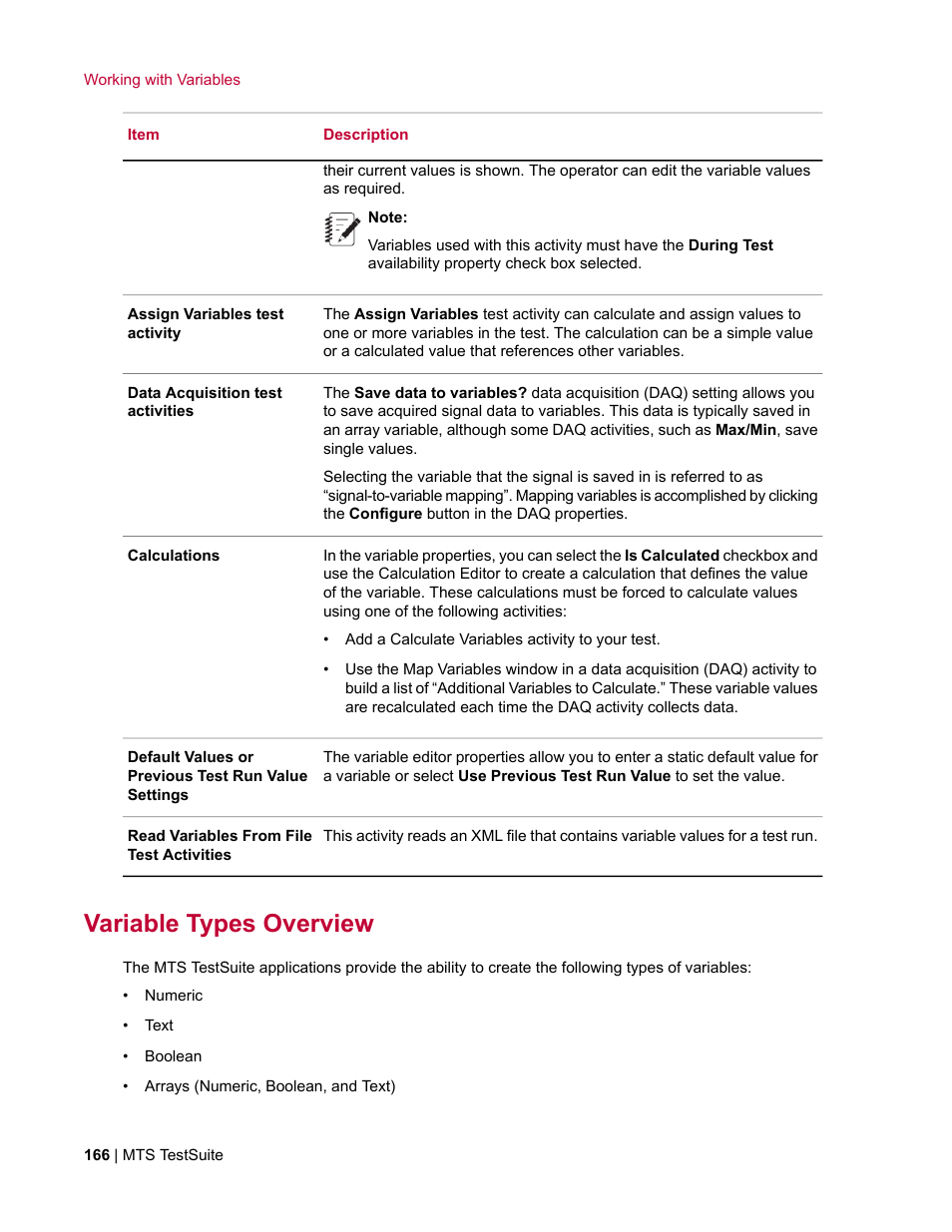 Variable types overview | MTS Multipurpose Elite User Manual | Page 166 / 662