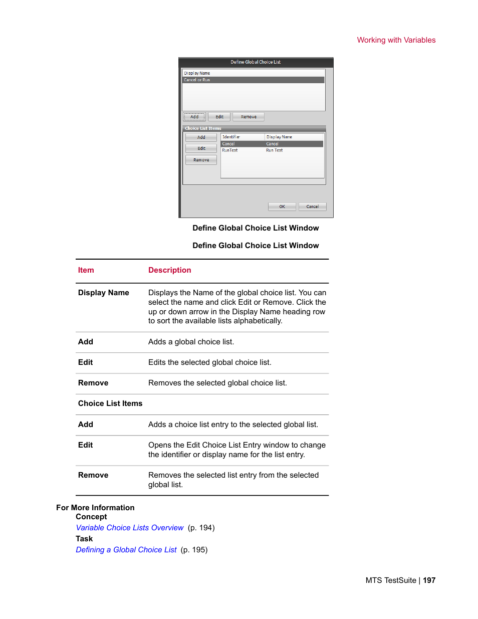 MTS Multipurpose Elite User Manual | Page 197 / 662