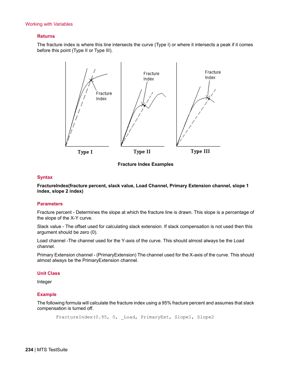 MTS Multipurpose Elite User Manual | Page 234 / 662