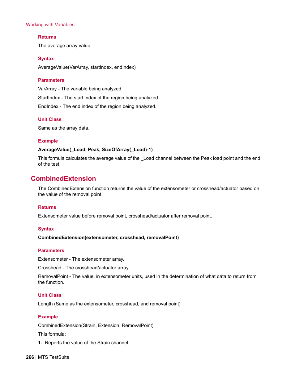 Combinedextension | MTS Multipurpose Elite User Manual | Page 266 / 662