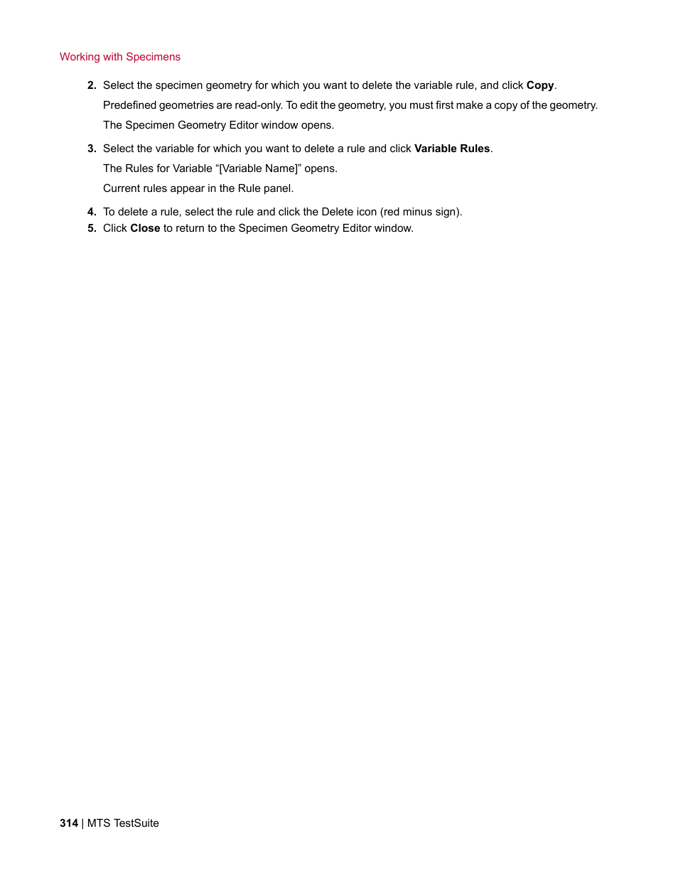 MTS Multipurpose Elite User Manual | Page 314 / 662