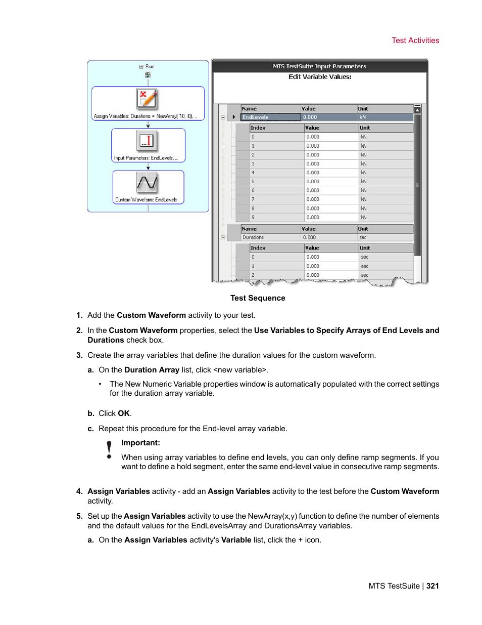 MTS Multipurpose Elite User Manual | Page 321 / 662