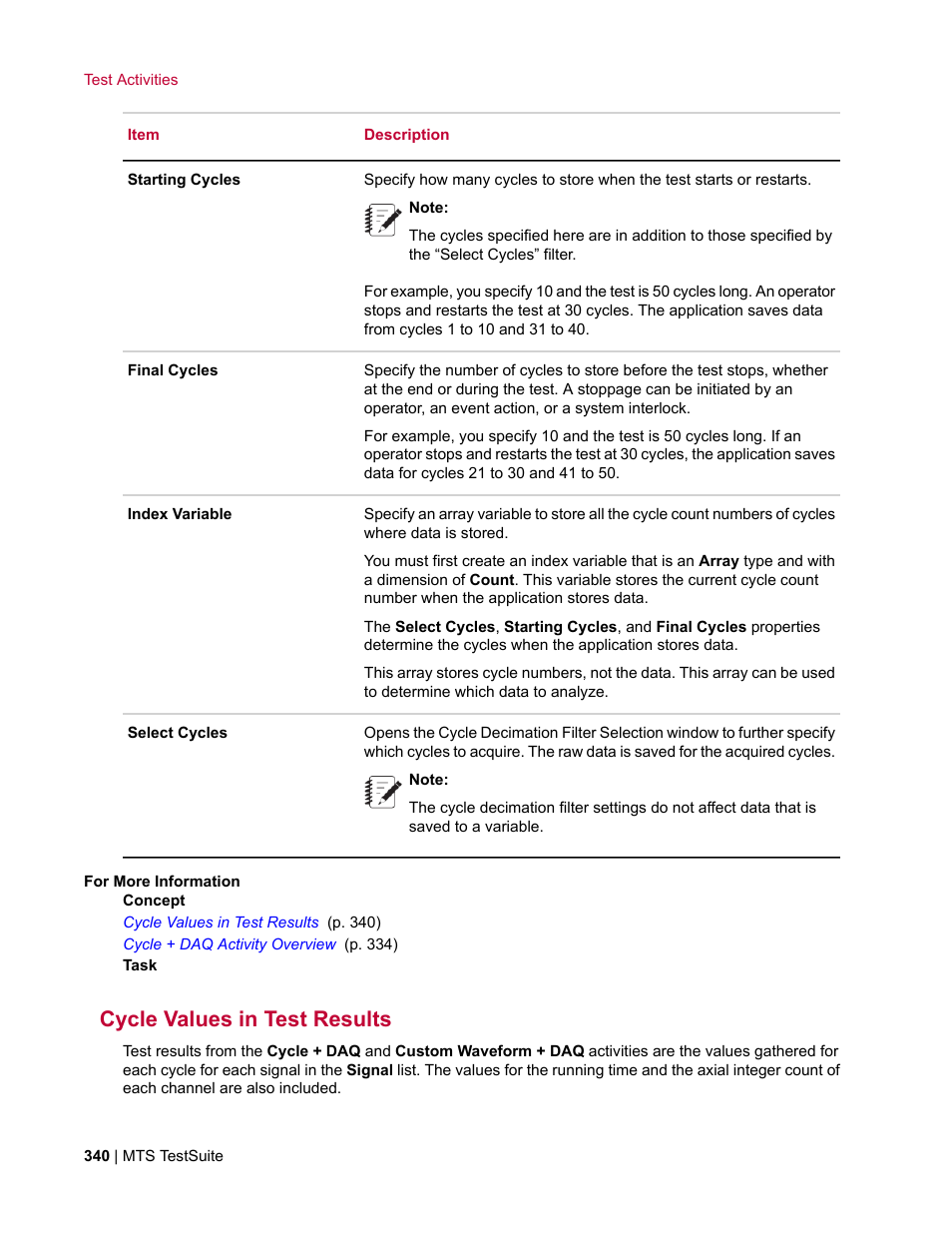 Cycle values in test results | MTS Multipurpose Elite User Manual | Page 340 / 662