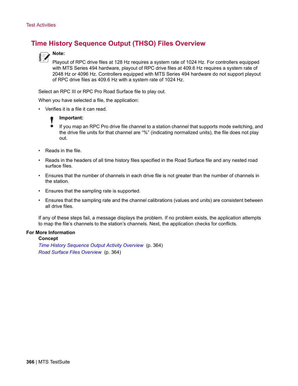 Time history sequence output (thso) files overview | MTS Multipurpose Elite User Manual | Page 366 / 662
