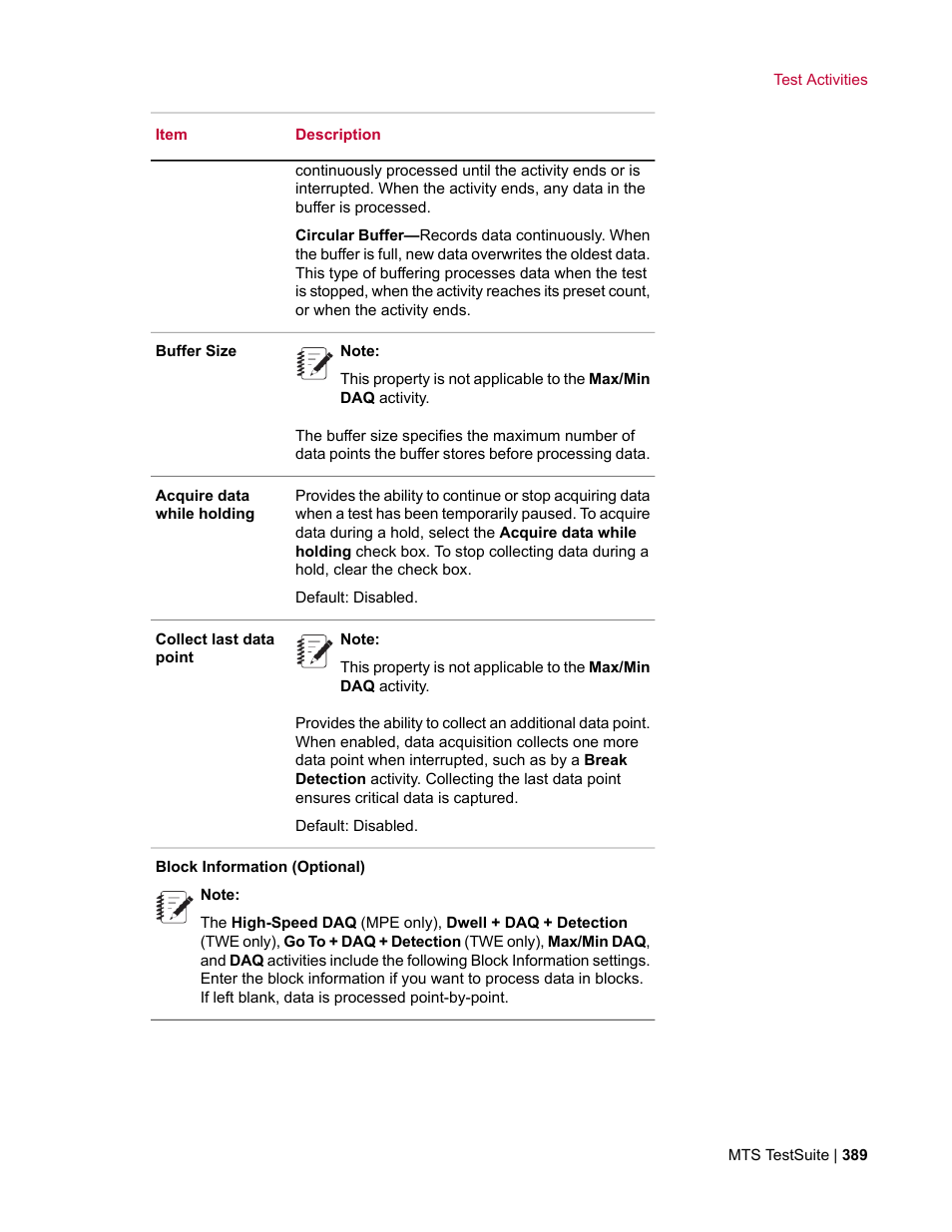 MTS Multipurpose Elite User Manual | Page 389 / 662