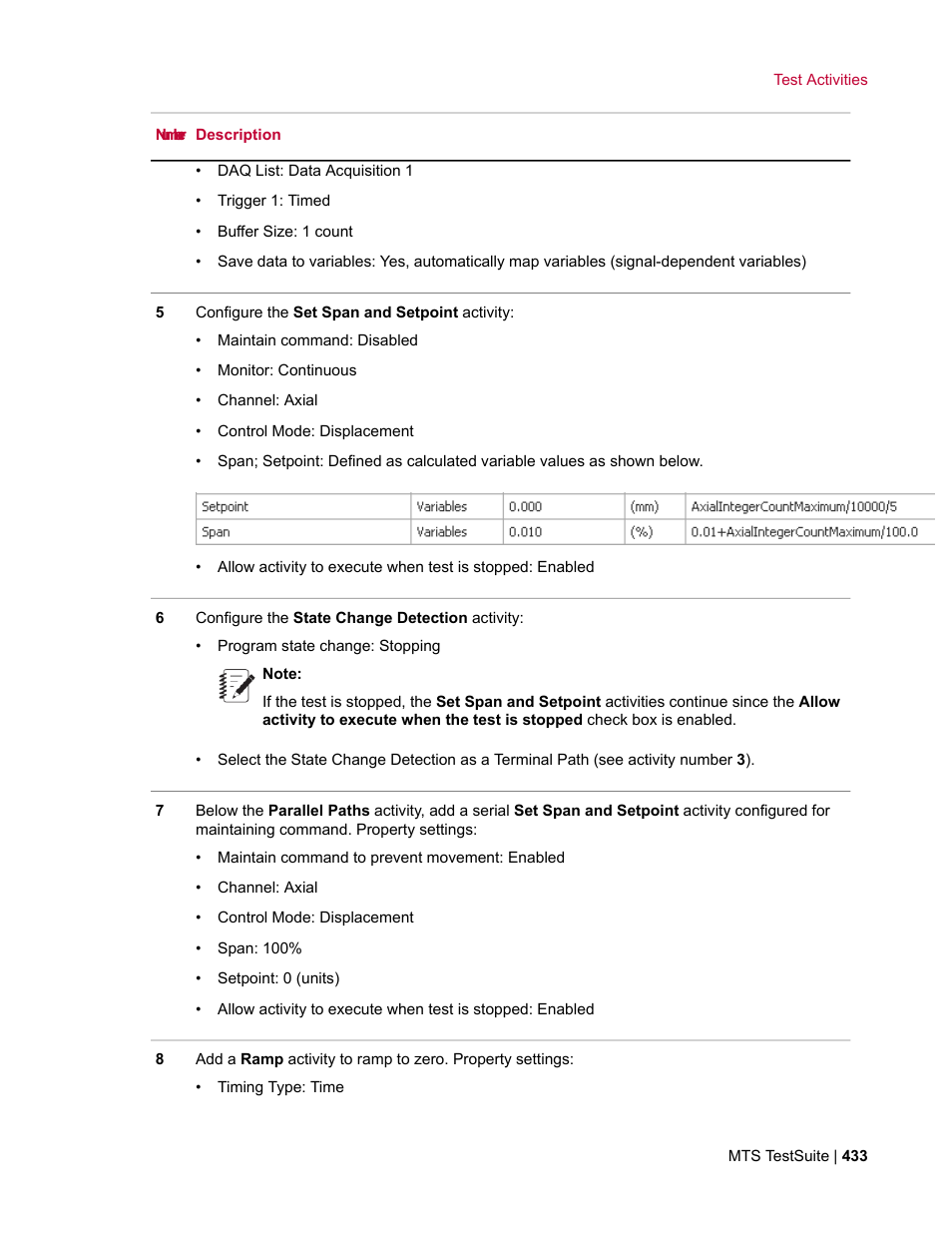 MTS Multipurpose Elite User Manual | Page 433 / 662