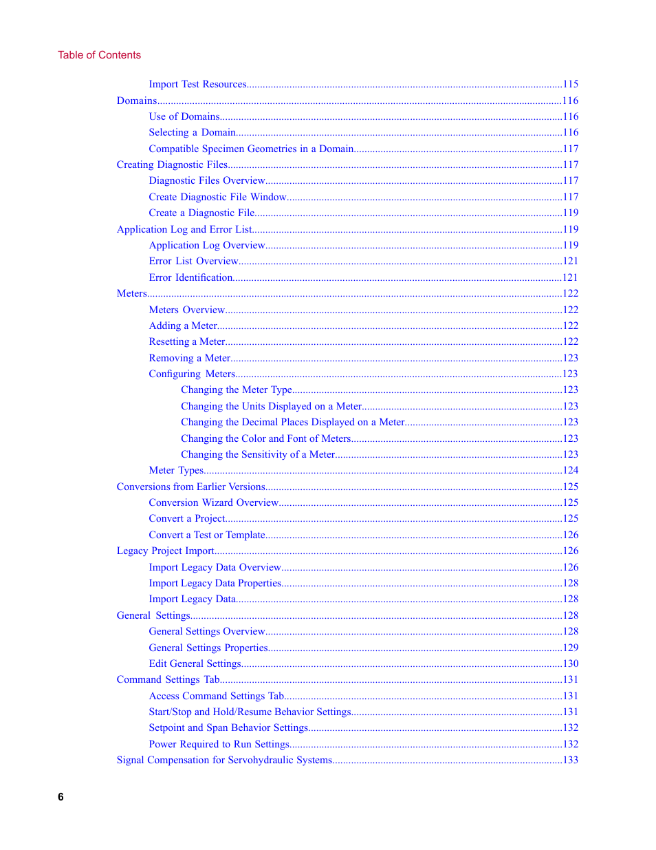 MTS Multipurpose Elite User Manual | Page 6 / 662