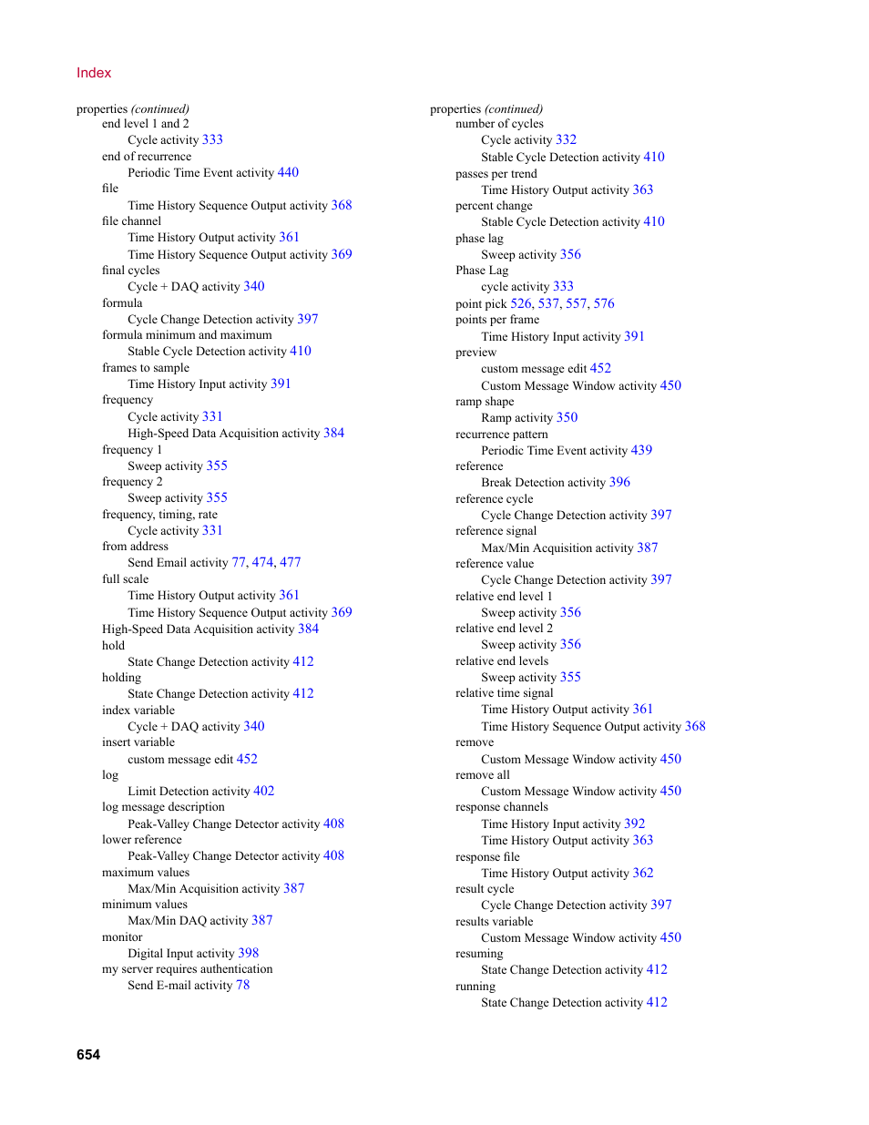 MTS Multipurpose Elite User Manual | Page 654 / 662