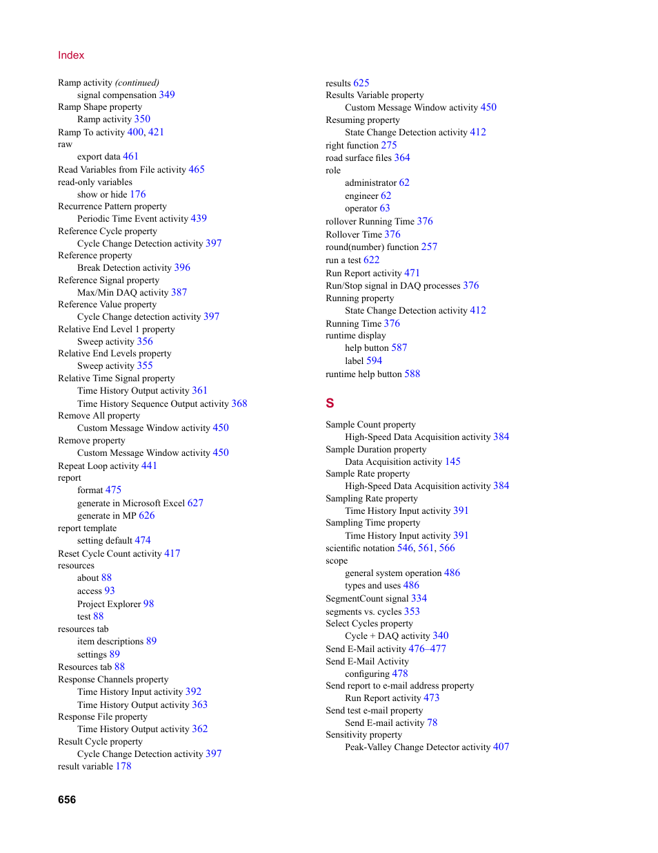 MTS Multipurpose Elite User Manual | Page 656 / 662