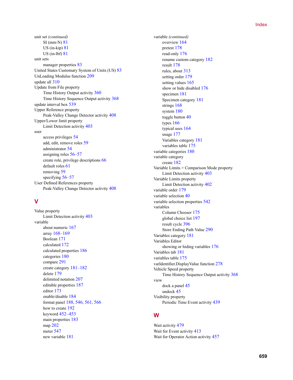MTS Multipurpose Elite User Manual | Page 659 / 662