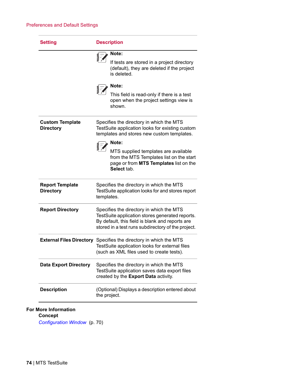 MTS Multipurpose Elite User Manual | Page 74 / 662