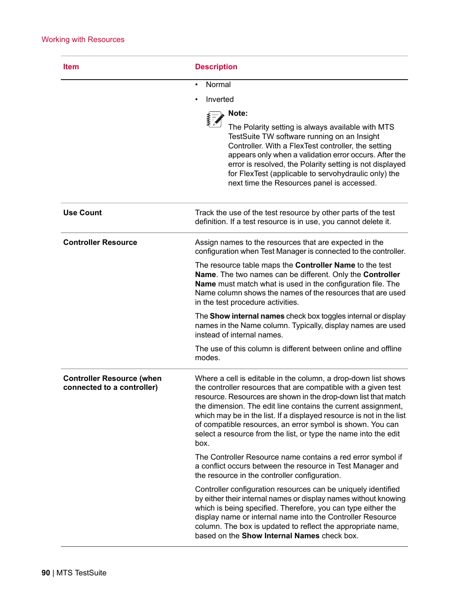 MTS Multipurpose Elite User Manual | Page 90 / 662