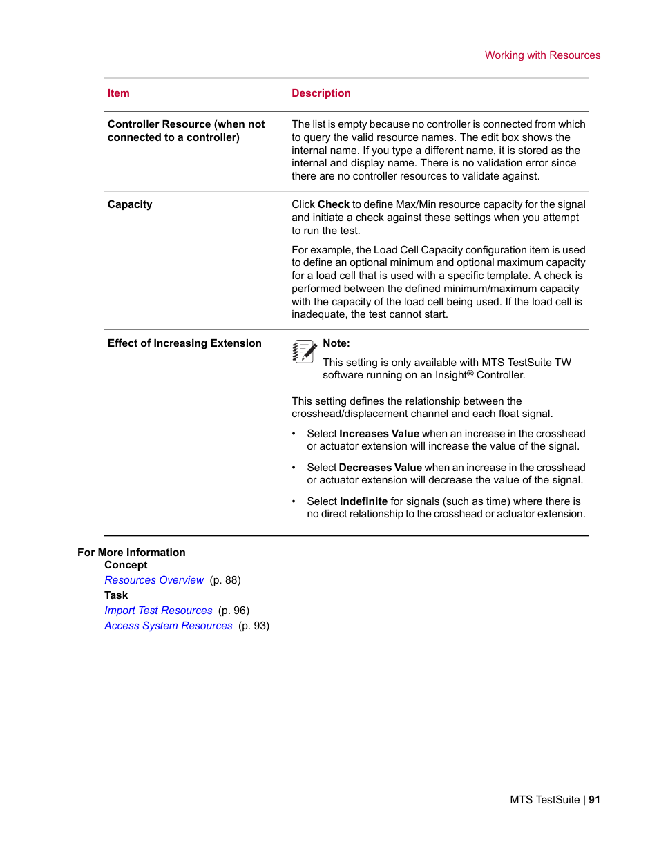 MTS Multipurpose Elite User Manual | Page 91 / 662