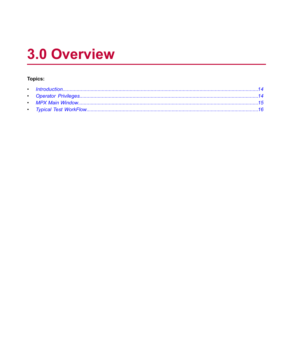 0 overview | MTS Multipurpose Express User Manual | Page 13 / 34