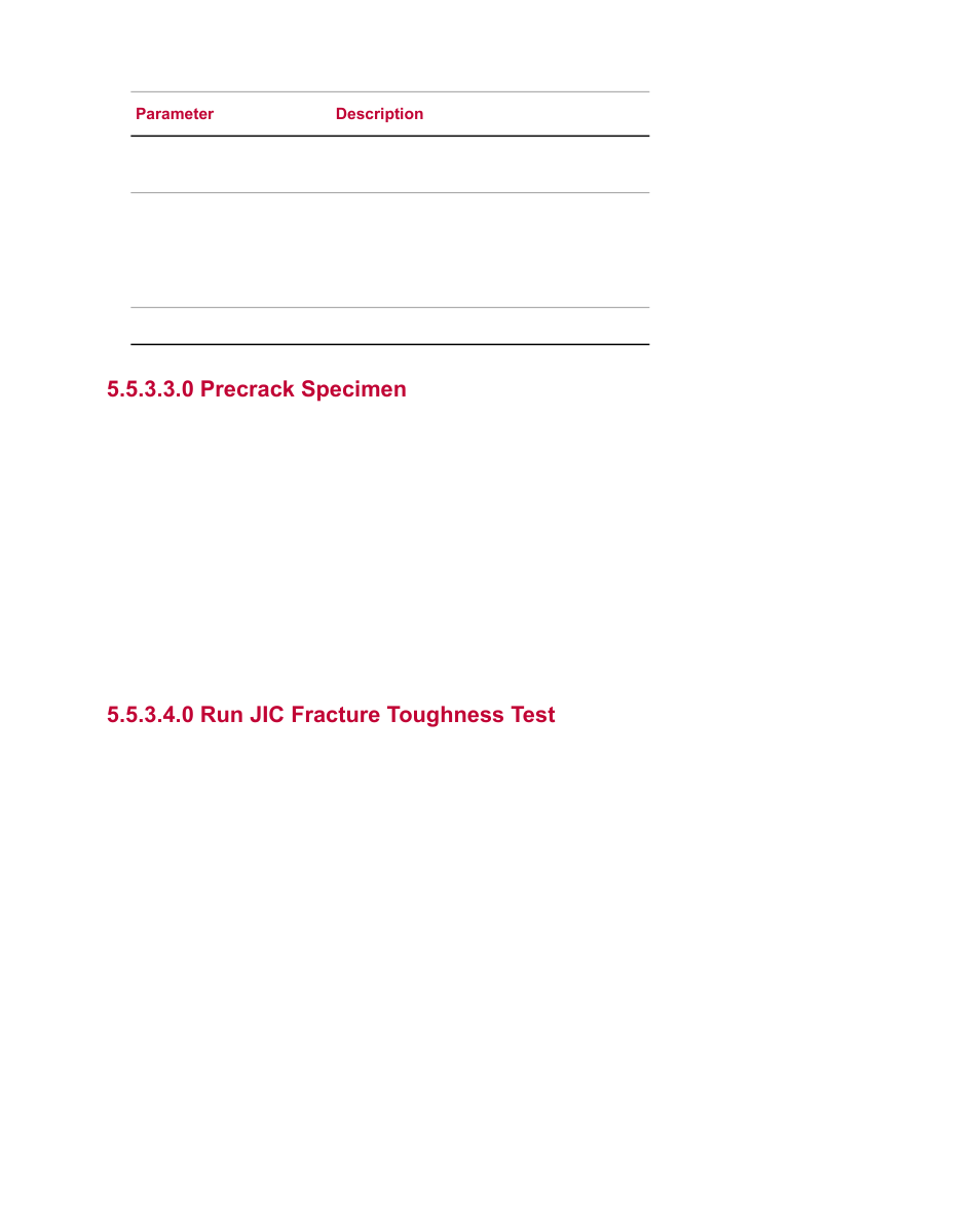 0 precrack specimen, 0 run jic fracture toughness test | MTS Multipurpose Simulated User Manual | Page 81 / 100