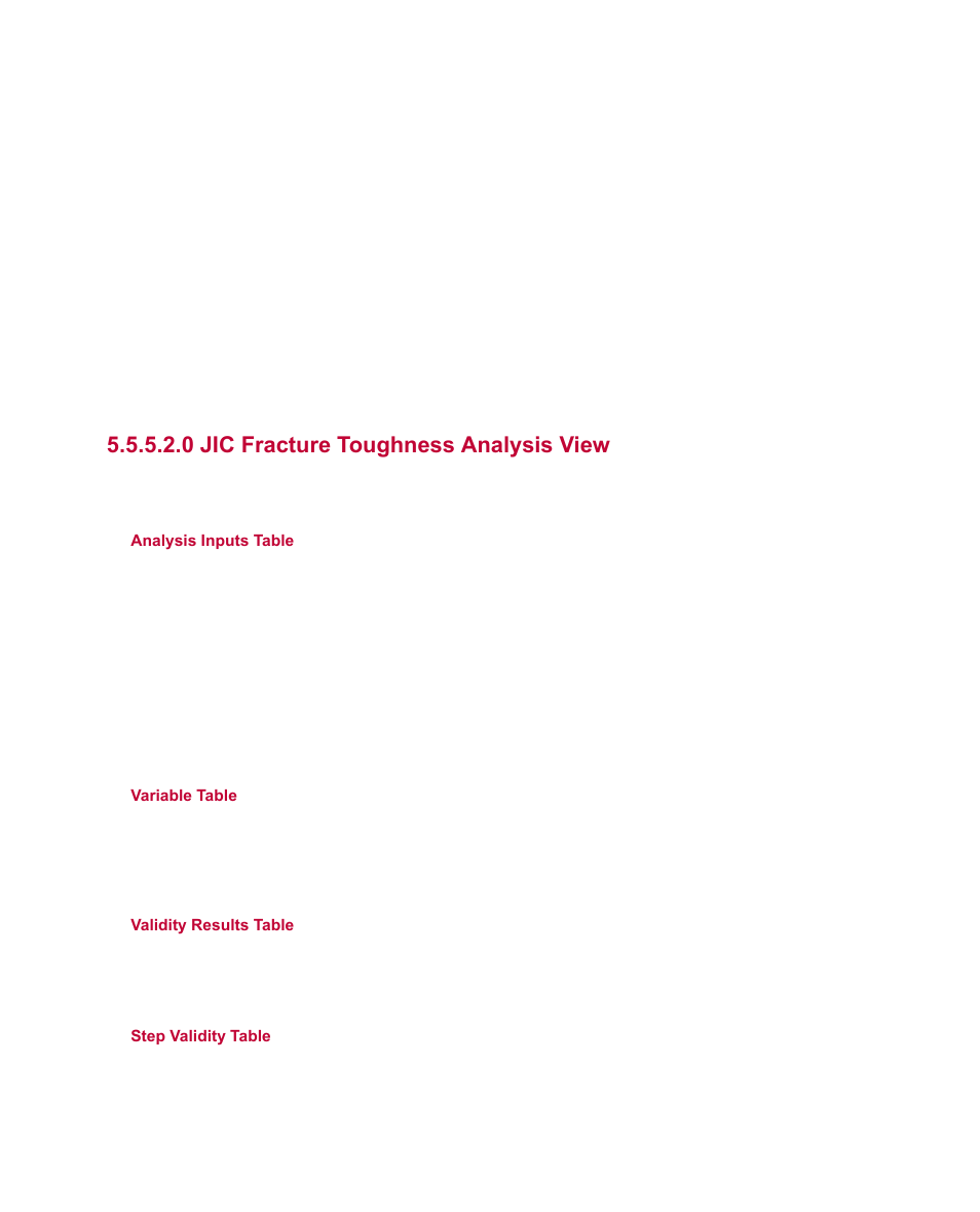 0 jic fracture toughness analysis view | MTS Multipurpose Simulated User Manual | Page 84 / 100