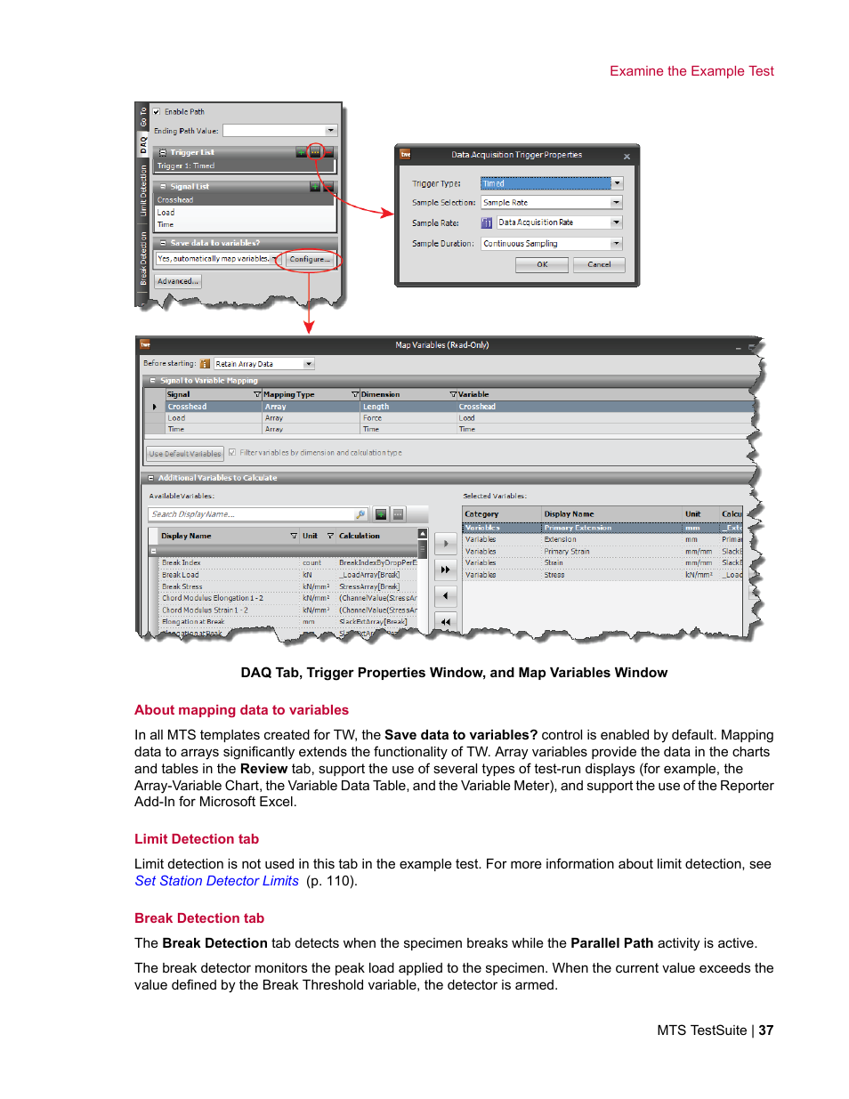 MTS TW Elite User Manual | Page 37 / 132