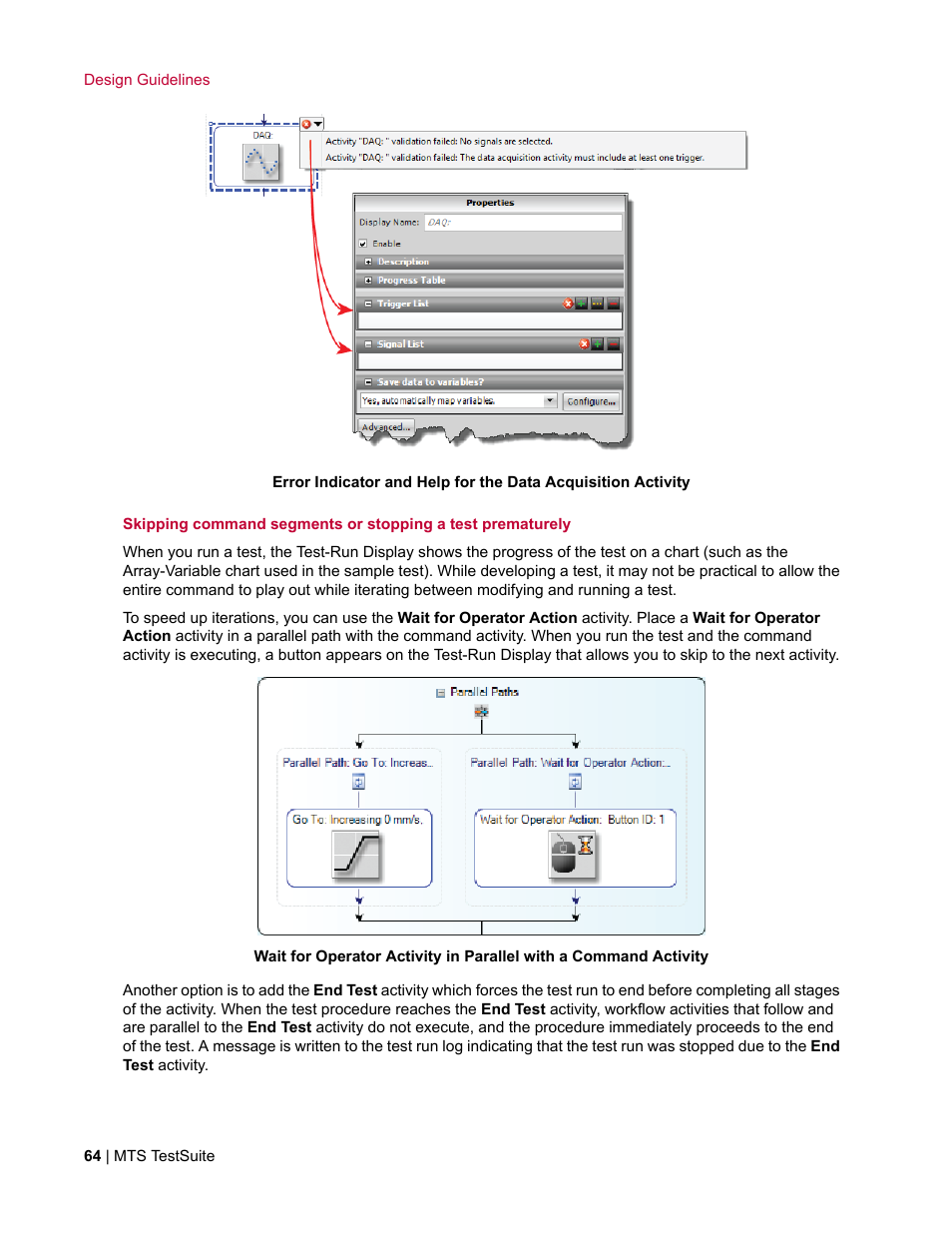 MTS TW Elite User Manual | Page 64 / 132
