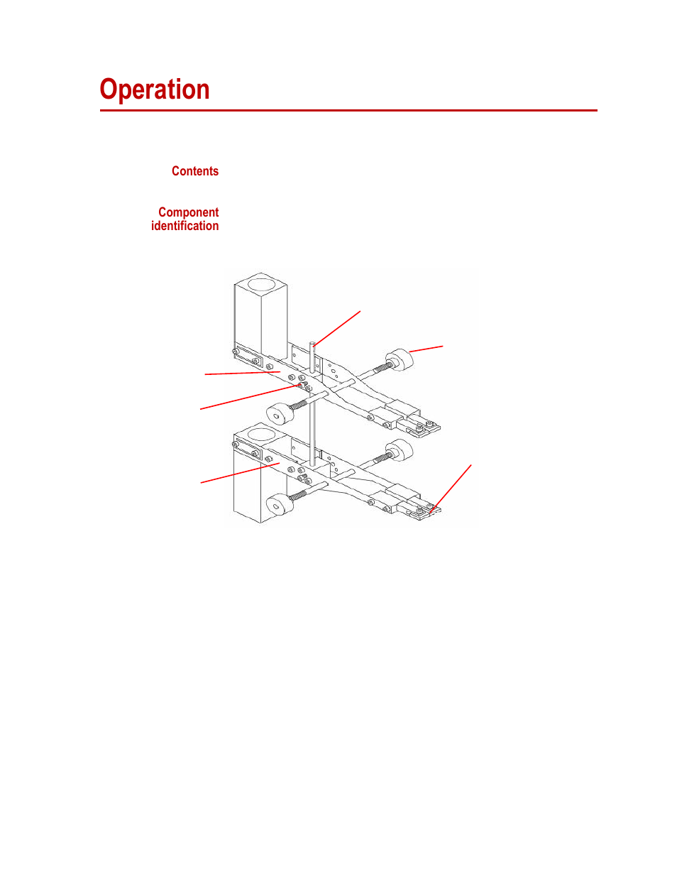 Operation, Operation 15 | MTS AHX800 High Elongation Extensometer User Manual | Page 15 / 24