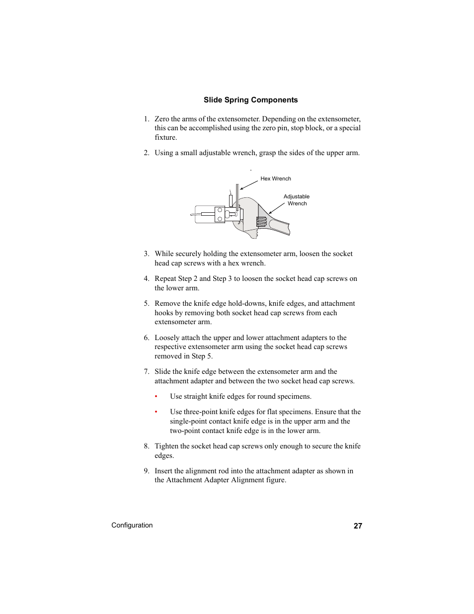 MTS Axial Extensometers User Manual | Page 27 / 64