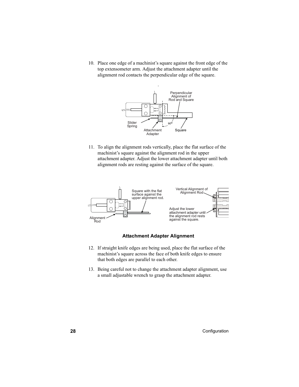 MTS Axial Extensometers User Manual | Page 28 / 64