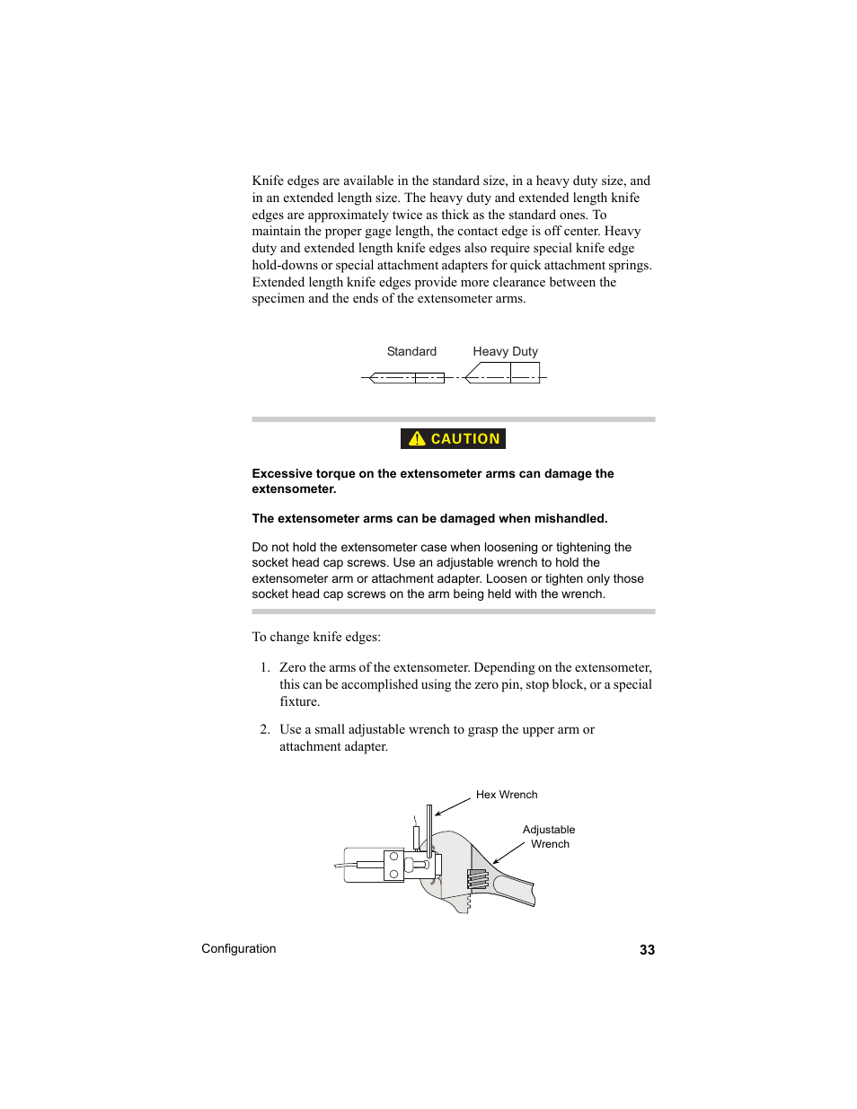 MTS Axial Extensometers User Manual | Page 33 / 64
