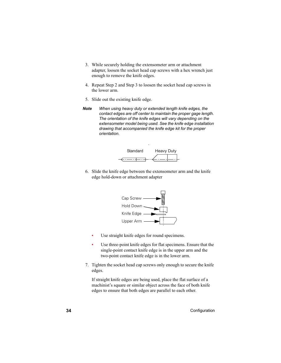 MTS Axial Extensometers User Manual | Page 34 / 64