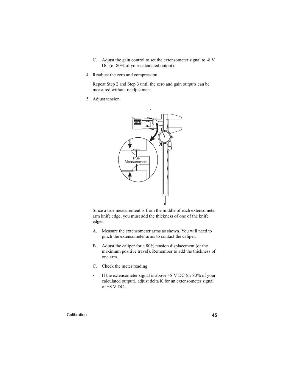 MTS Axial Extensometers User Manual | Page 45 / 64