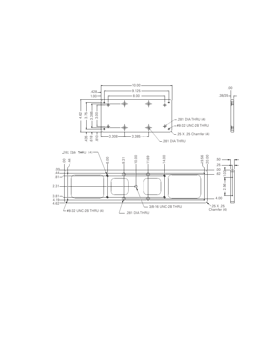 Tripod mounting adapter | MTS Series LX Laser Extensometer User Manual | Page 31 / 62